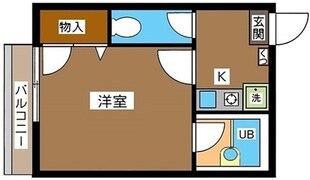 西郊ロッヂングの物件間取画像